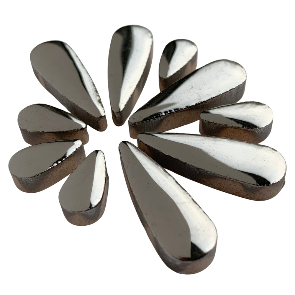 Gouttes de Céramiques  Argent
