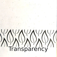 Placa de Vidrio Transparente con Textura Semillosa