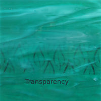 Lastra di vetro verde mare