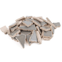 Keramické puzzle bílé