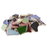 Keramické puzzle bílé