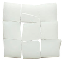 Pâtes De Verre Tiffany 10mm Blanc
