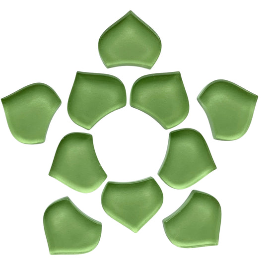 Malá rybí šupina svěže zelená