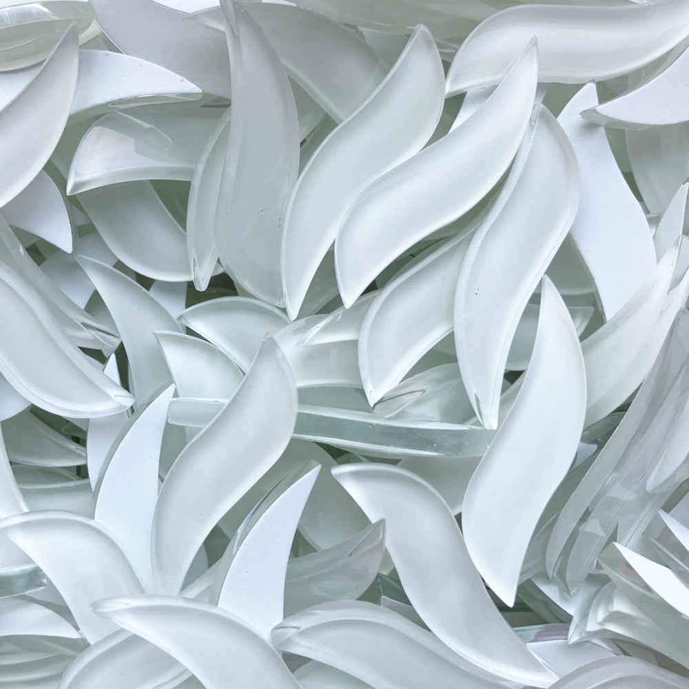 Petali Ondulati Bianco Neve