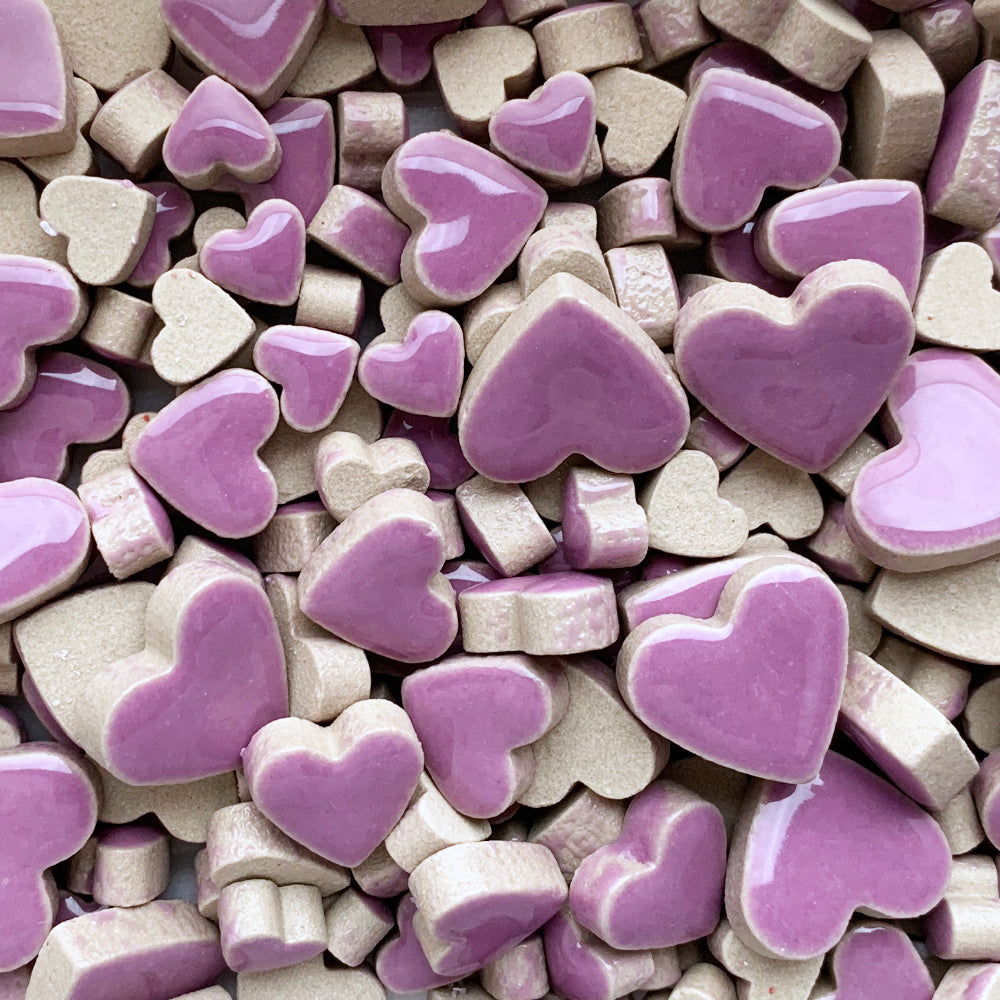 Charms Hartjes Paars