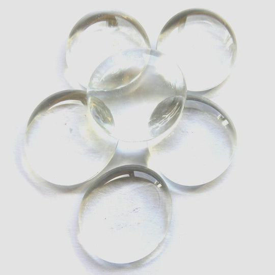 Glass Nuggets XL 30-36mm Crystal