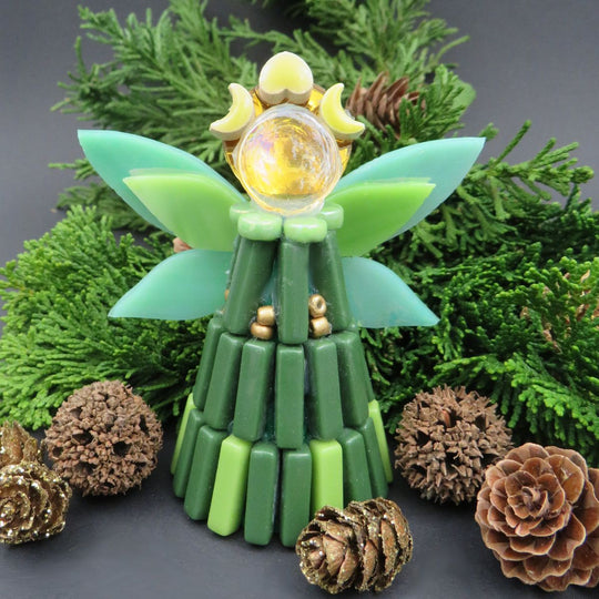 Christmas Angel Green (3 pieces)