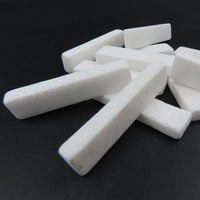 Bastoncini di marmo Bianco Cristallo