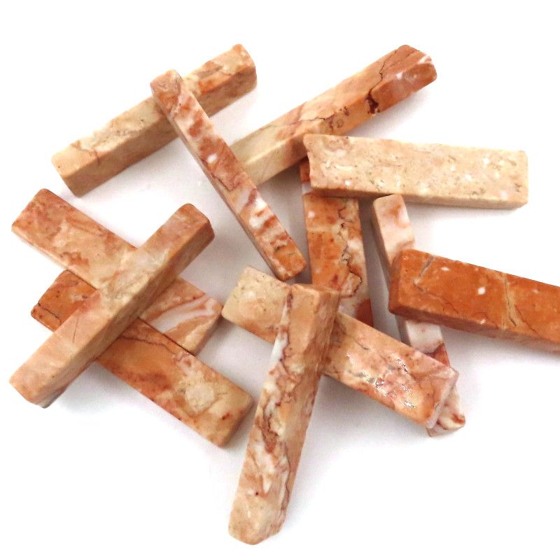 Marmurowe Pręty Głogowoczerwone