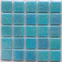 Mozaika szklana iryzująca 20mm Kustblauw