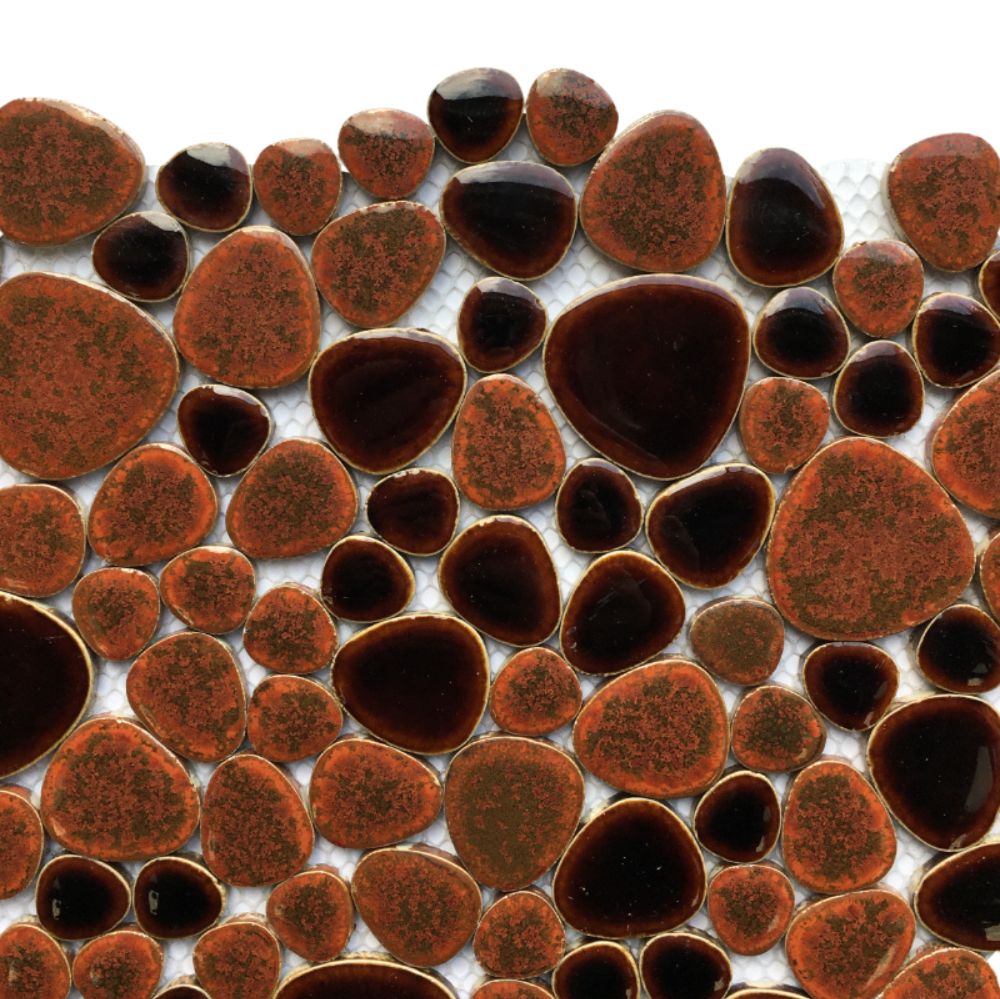 Kieselmosaik  Schokolade