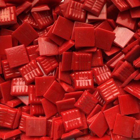 Mozaika szklana Murano 20mm Czerwona