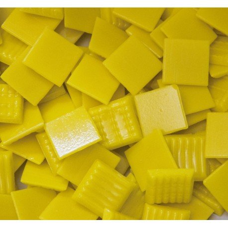 Mosaico de Vidrio Murano 20mm Amarillo Sol