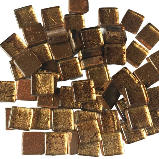 Mosaico de Vidrio Espejo 10mm Bronce