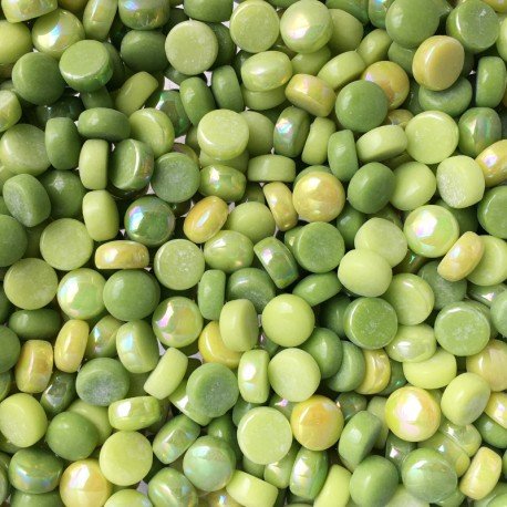Dotz di Vetro 12mm Mix Verde