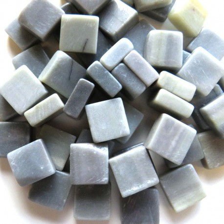 Verre Mosaique - glass mosaic -Glasmosaik-glasmozaïek-Marmer 10mm Linpi Blauw - mosaicshop