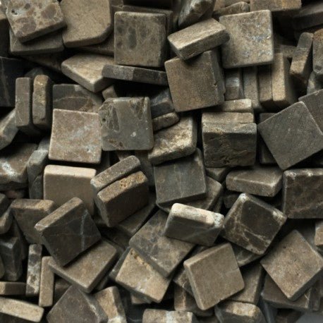 Verre Mosaique - glass mosaic -Glasmosaik-glasmozaïek-Marmer 15mm Emperador - mosaicshop