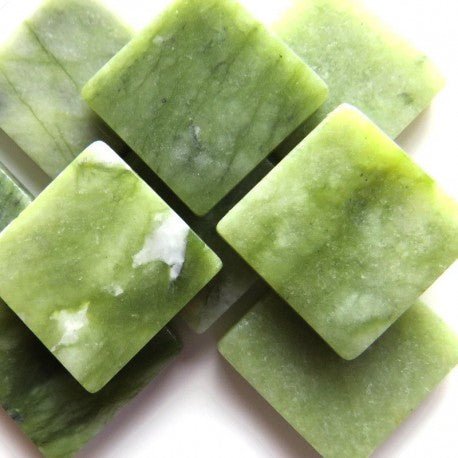 Verre Mosaique - glass mosaic -Glasmosaik-glasmozaïek-Marmer 20mm Emerald Groen - mosaicshop