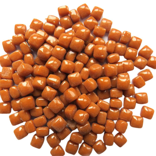 Mikro skleněná mozaika 4,8mm Hnědý cukr