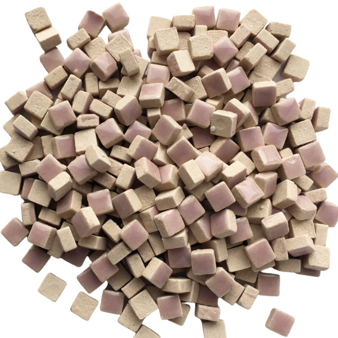 Verre Mosaique - glass mosaic -Glasmosaik-glasmozaïek-Micro Keramiek 5mm Lila - mosaicshop