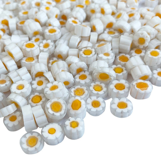 Millefiori Margarita Blanca 8/10 Translúcido