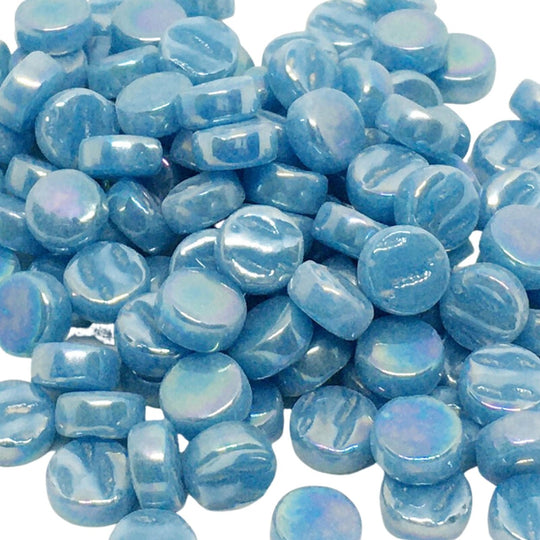Mini-Runden Perle 8mm  Blauer See