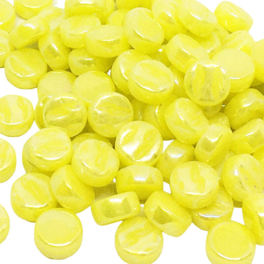 Mini-Runden Perle 8mm  Gelbsäure