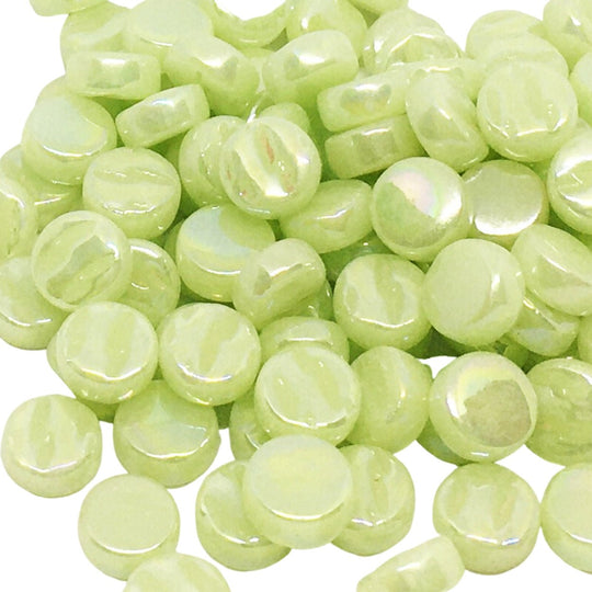 Mini-Runden Perle 8mm Hellgrün