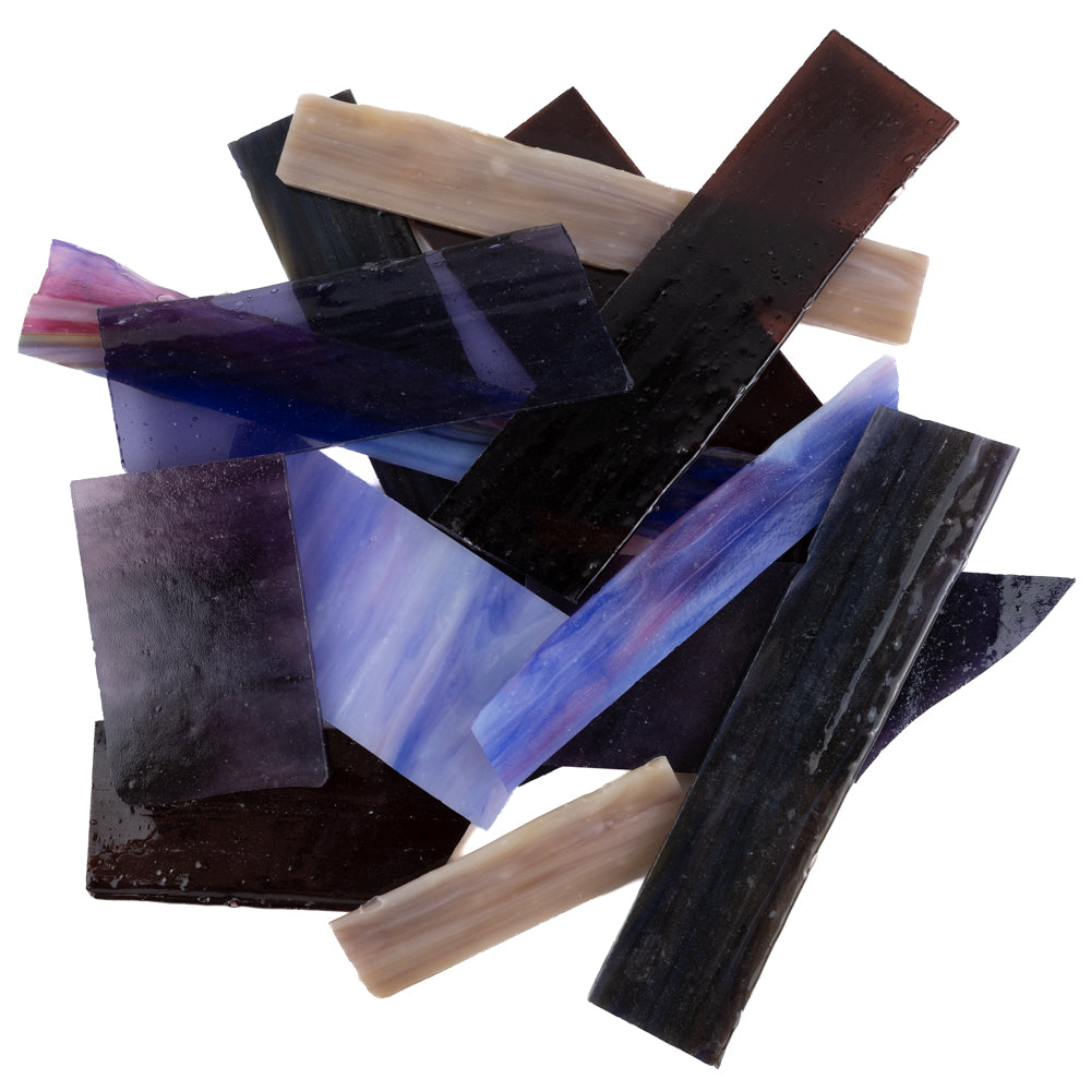 Glasskår XL Violet