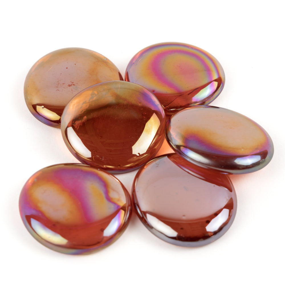 Glasnuggets XL 30-36mm Diamant Orange
