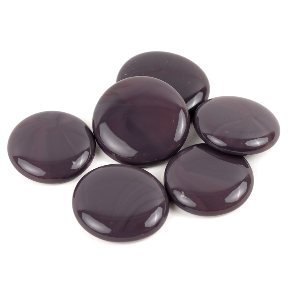 Gotas de Vidro XL 30-36mm Violeta