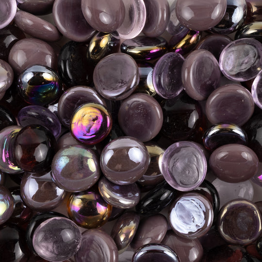 Lasipisarat 16-20mm purppura sekoitus