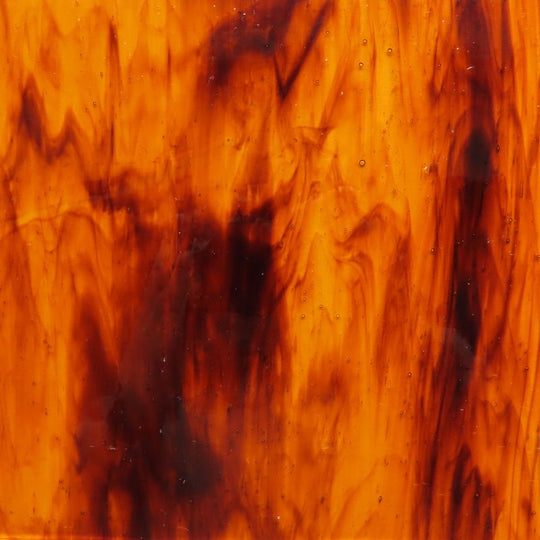 Plaque de Verre Brun Moyen Vaporeux