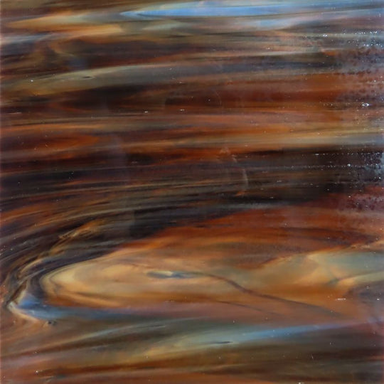 Plaque de Verre Marbre Brun Profond