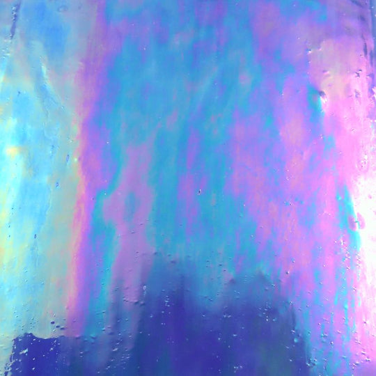 Płyta szklana Intensywny niebieski opalizujący