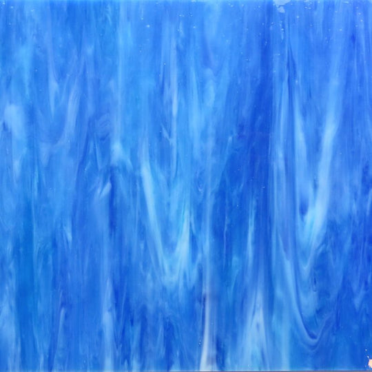 Glasplatte Traumblau