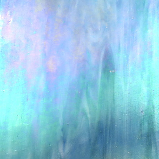 Glasplatte Zartes Aqua Perle