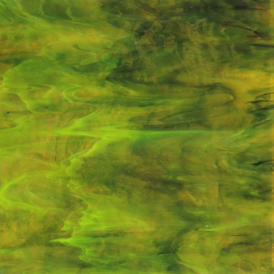 Skleněná deska Jantarová Zelená Mlžná