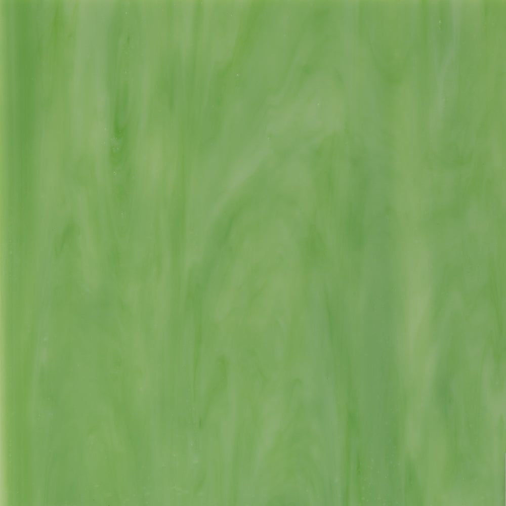 Lastra di vetro verde mela