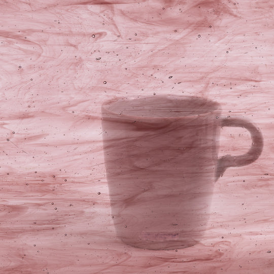 Glasplatte Violett Zart