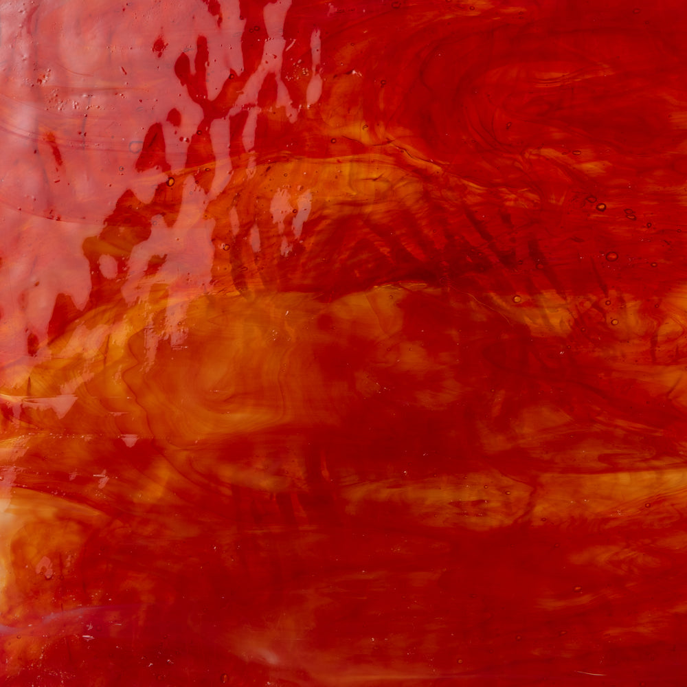Plaque de Verre Texture Cerise