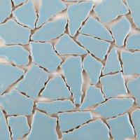 Keramické puzzle bílé