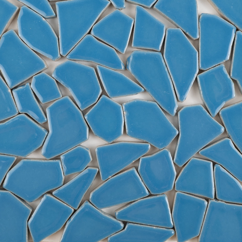 Keramické puzzle bílé