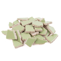 Ceramiczne puzzle białe