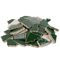 Keramické puzzle bílé
