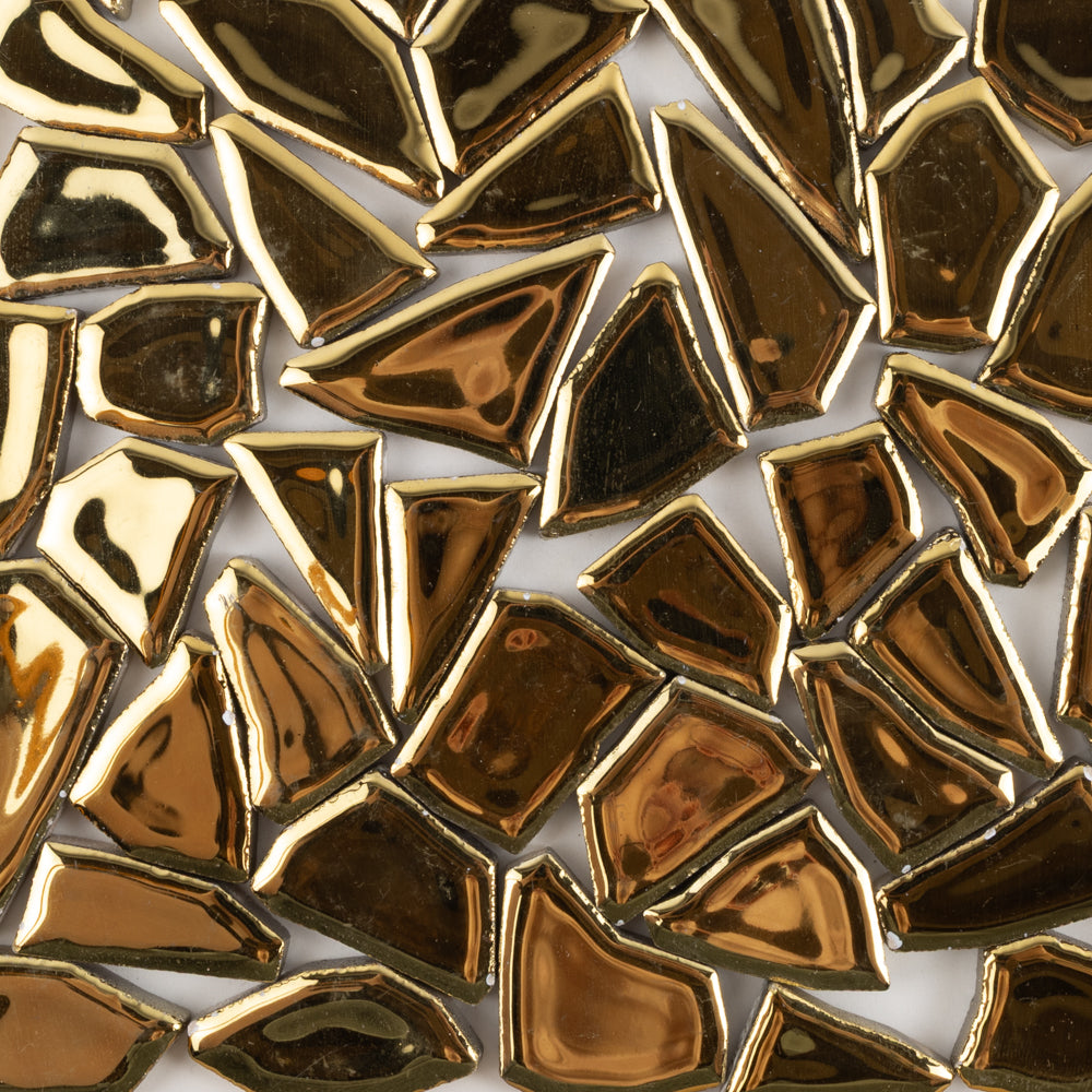 Ceramiczne puzzle białe