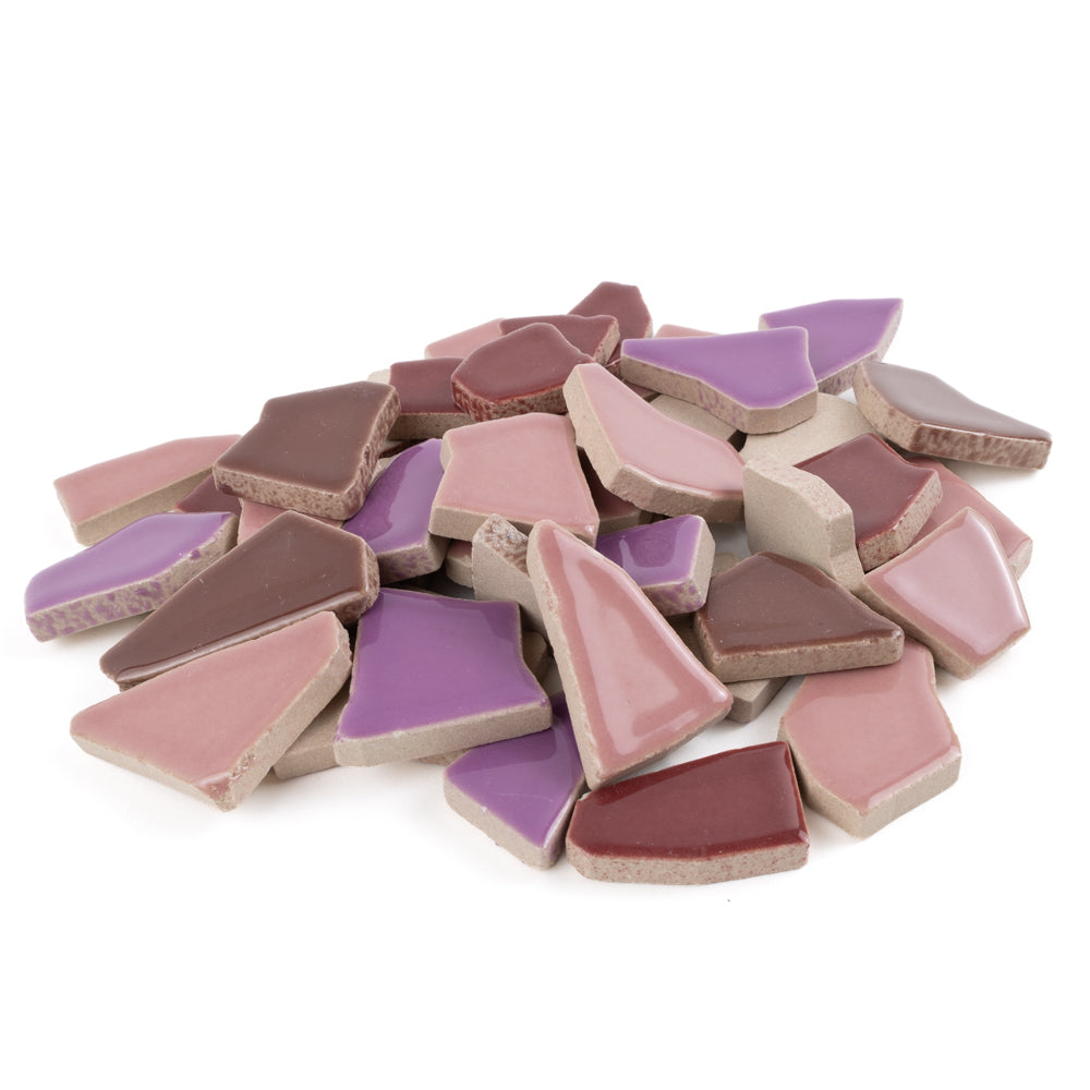 Keramické puzzle bílé