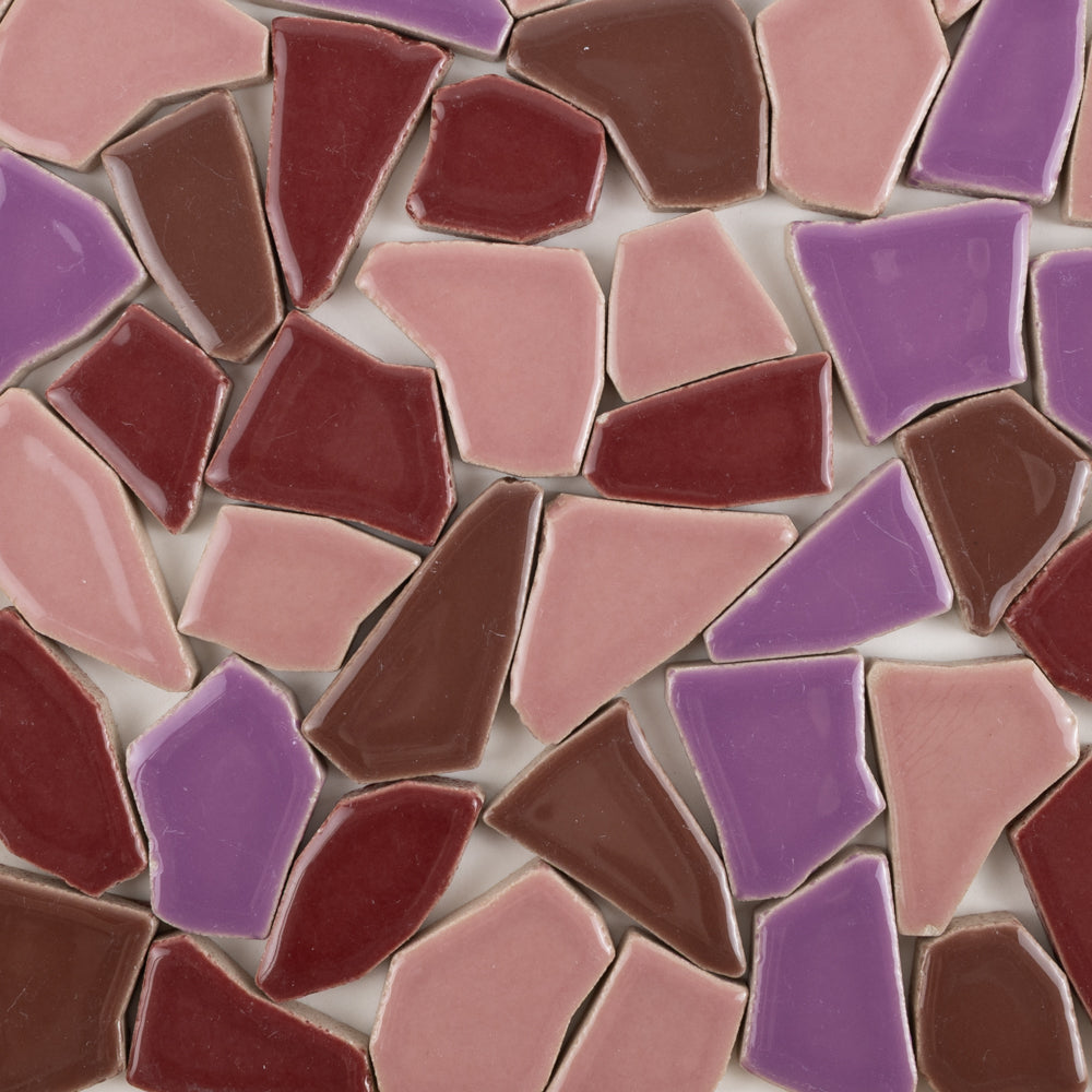 Keramické puzzle bílé