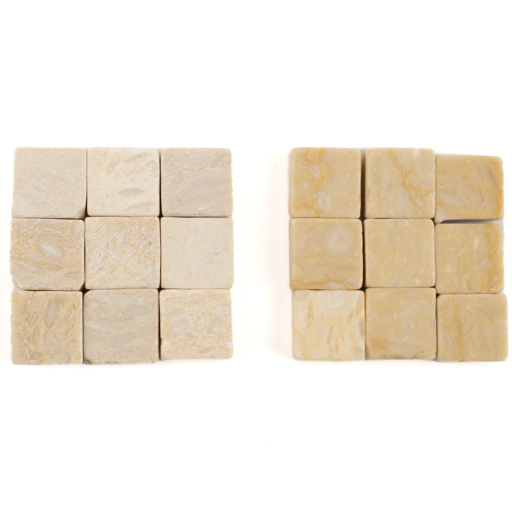 Marble 10x10mm  Botticino