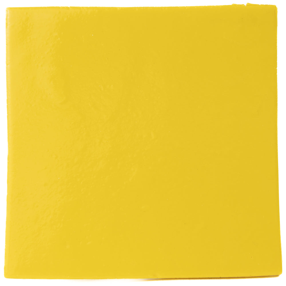 Packshot Morasutti Smalti mosaic tile – yellow – 11.5 x 11.5 cm